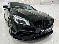 Mercedes Benz CLA180 R18 BodyKit 4 Exhausts Revcam 2016 Black
